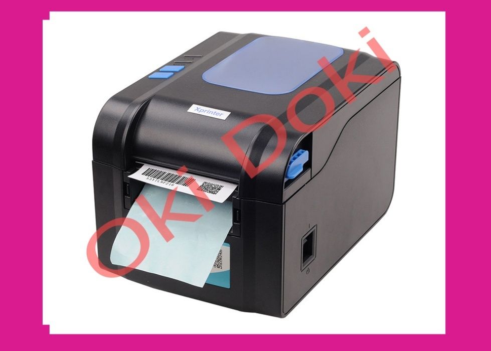 Принтер этикеток Новой Почты чеков Xprinter XP-370B 80мм Zebra торгсо