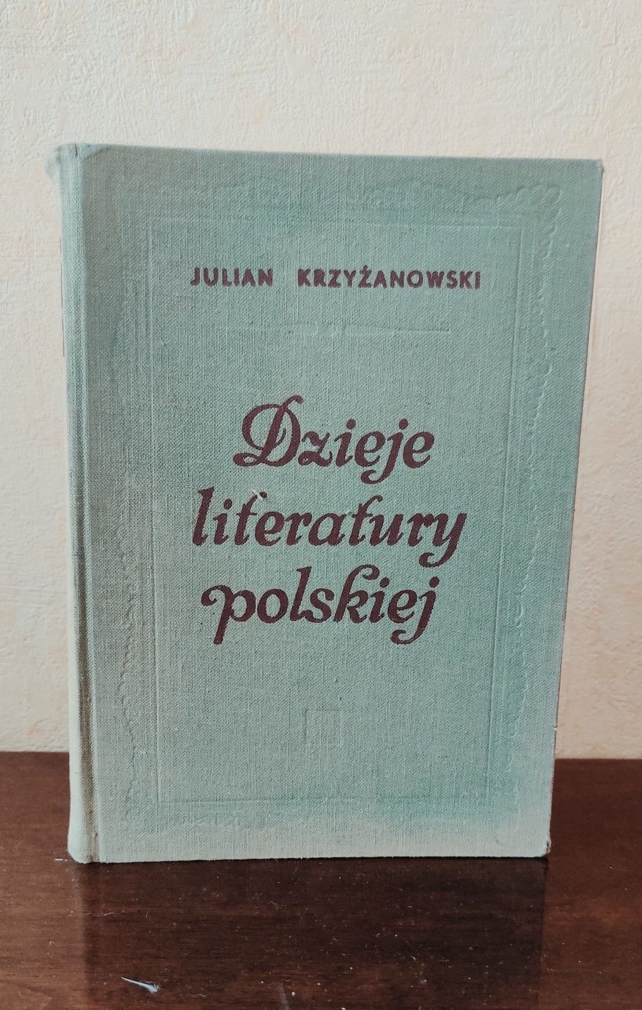 Dzieje literatury polskiej Krzyzanowski