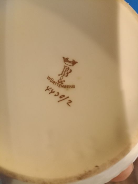 Serviço de café fabricado entre 1904/1934.