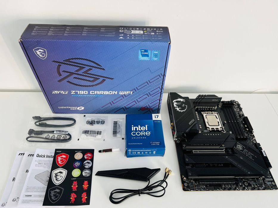 Bundle Intel Core i7-14700KF + MSI MPG Z790 Carbon Wi-Fi