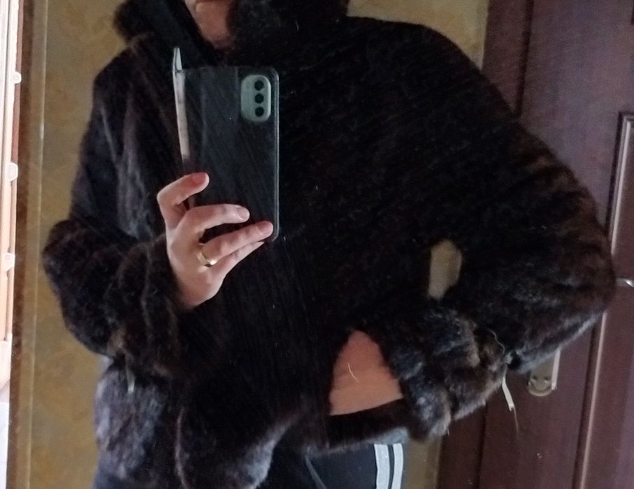 Kożuszek futerko damskie naturalne