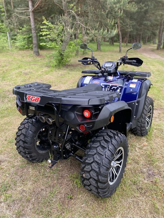 Quad TGB Blade 550 FL. 4x4 stan jak nowy.  Homologacja.