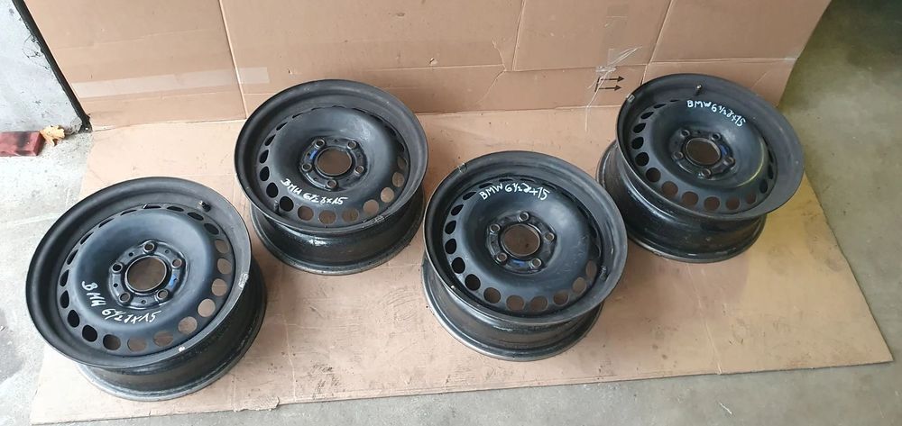 Felgi stalowe stalówki 6.5J R15 IS47 5X120 BMW 3 E46 1181957