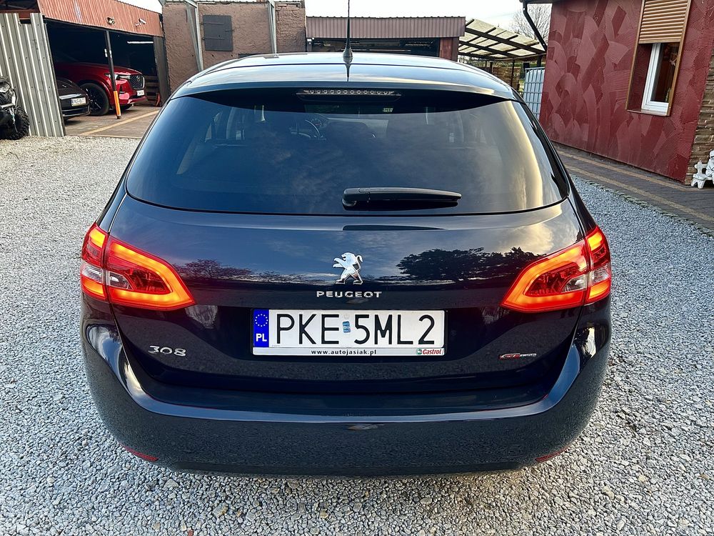 Peugeot 308 SW 2020r. 1.5GT LINE, klima, tempomat, org.przebieg 151tyś