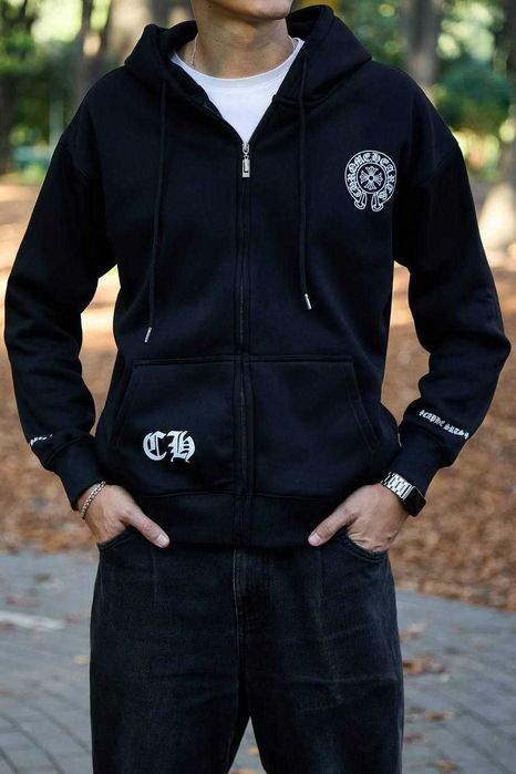 ZIP-Hoodie Chrome Hearts
