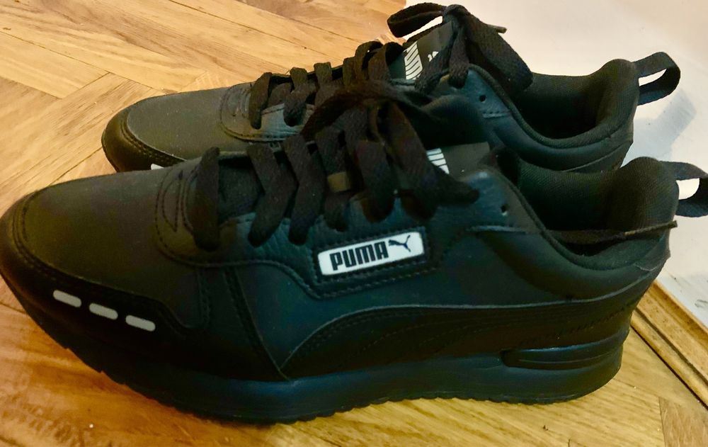 Кросівки чорні чоловічі PUMA R78 SL black SoftFoam Оригінал