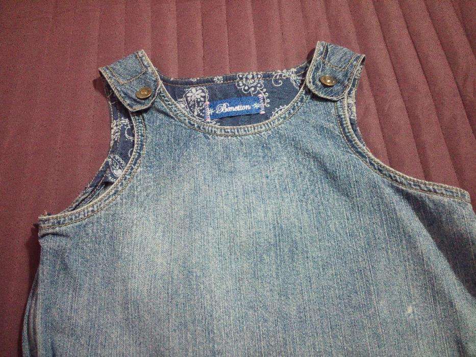 Vestido de ganga Benetton