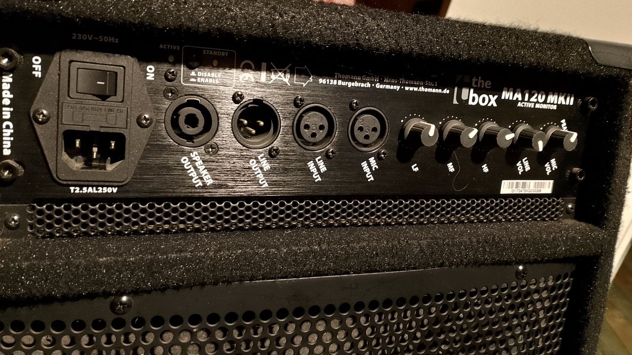 the box MA120 MKII monitor odsłuchowy