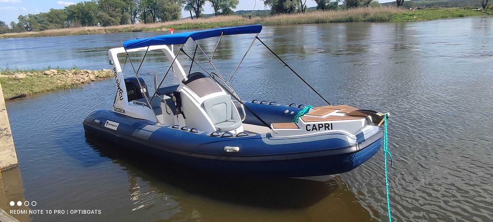 RIB 580 ponton łódź  115 HP Parsun motorówka