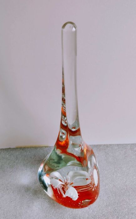 Przycisk do papieru KROPLA w kształcie stożka duży ponad 1 kg Art Deco