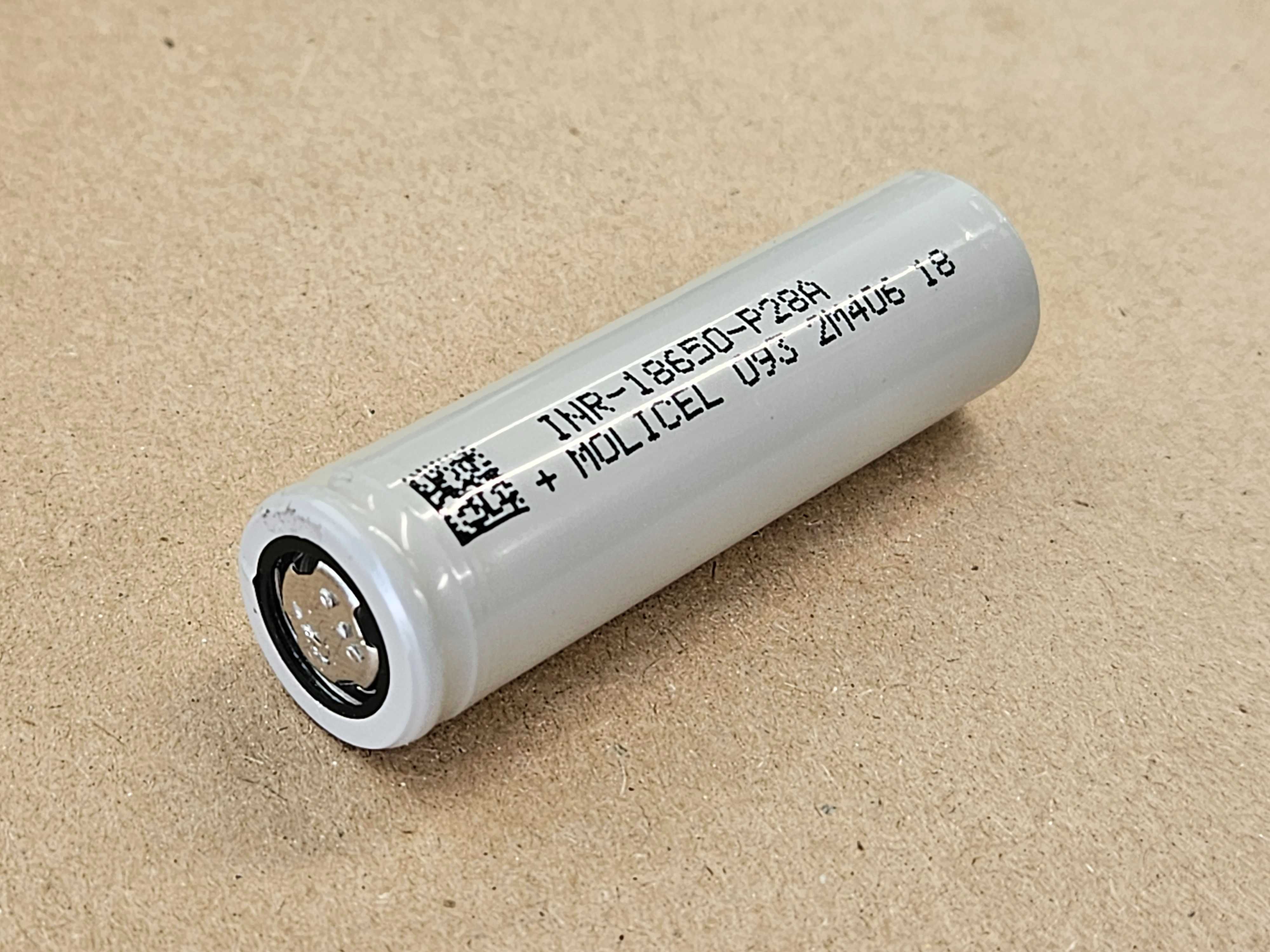 Bezcyklowe ogniwo Molicel INR18650 P28A 2800mAh/35A [9,99złx100] FV!