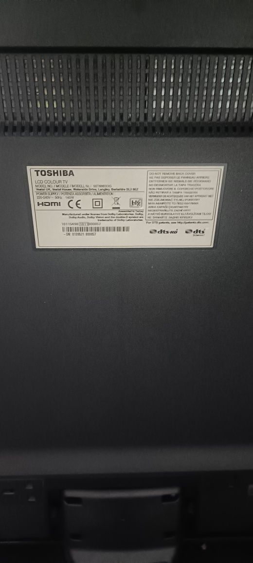Telewizor Smart TV  uszkodzony
