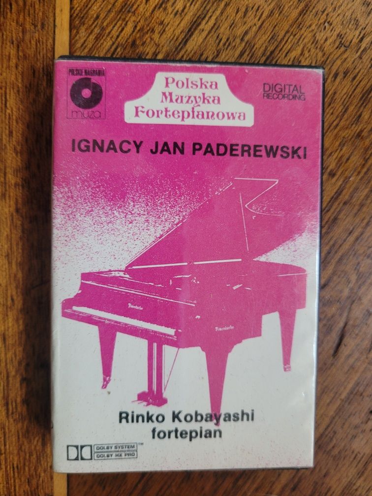 Kaseta MC I.J.Paderewski Rinko Kobayashi 1987 Polskie Nagrania