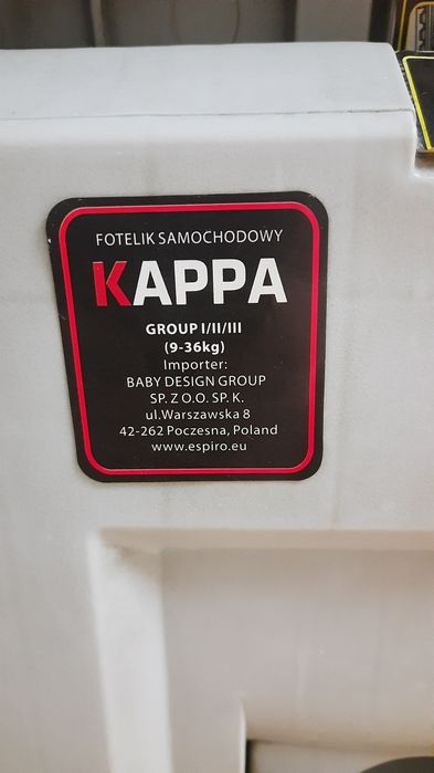 Дитяче автокрісло КАРРА автокресло детское  9...36 кг