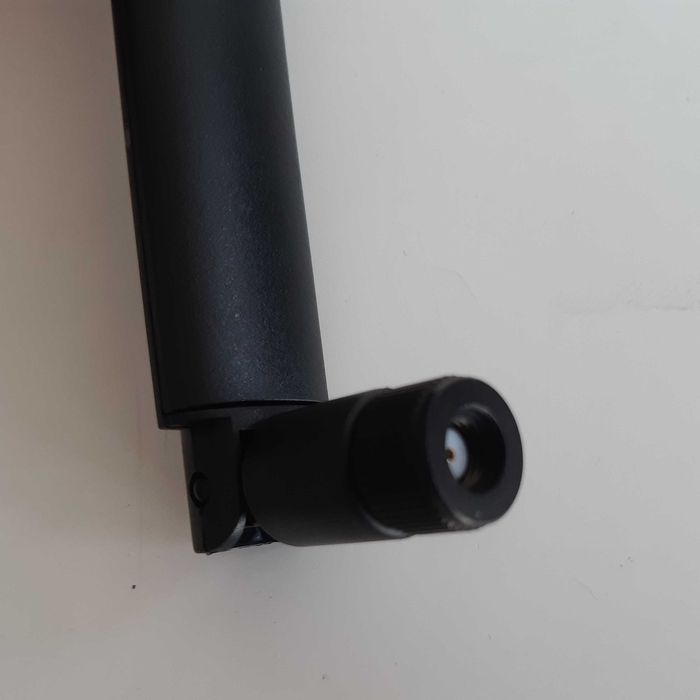 Antena Nova Wi-Fi Wireless 2.4GHz 5GHz 3Dbi Conector Fêmea p/ Routers