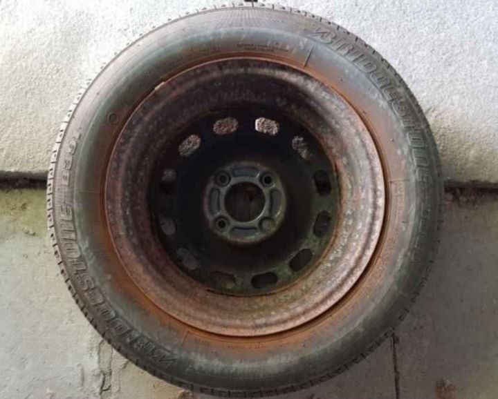 Koło pojedyncze felga ford fiesta 14" 4x108