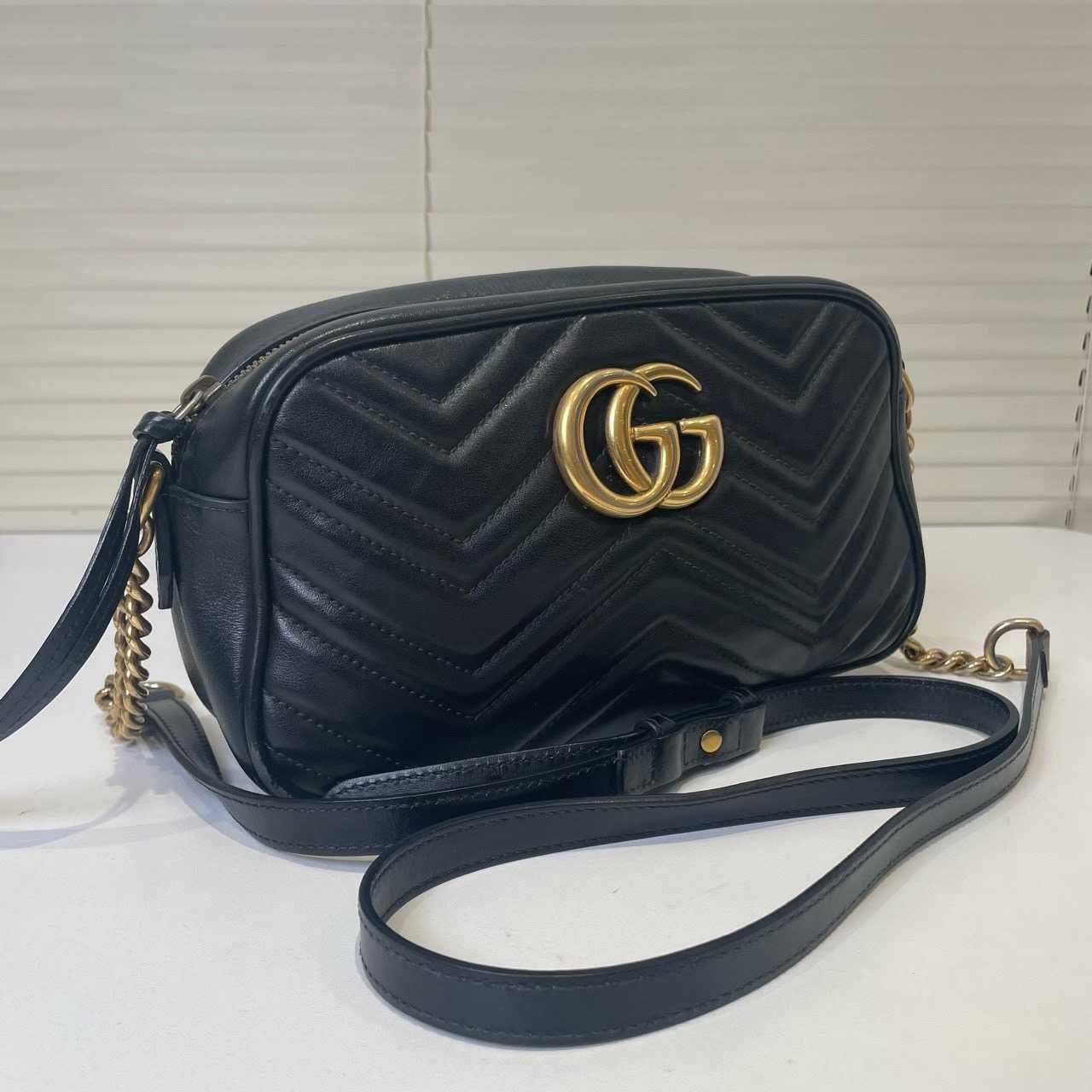Mała torba na ramię Gucci GG mini Marmont