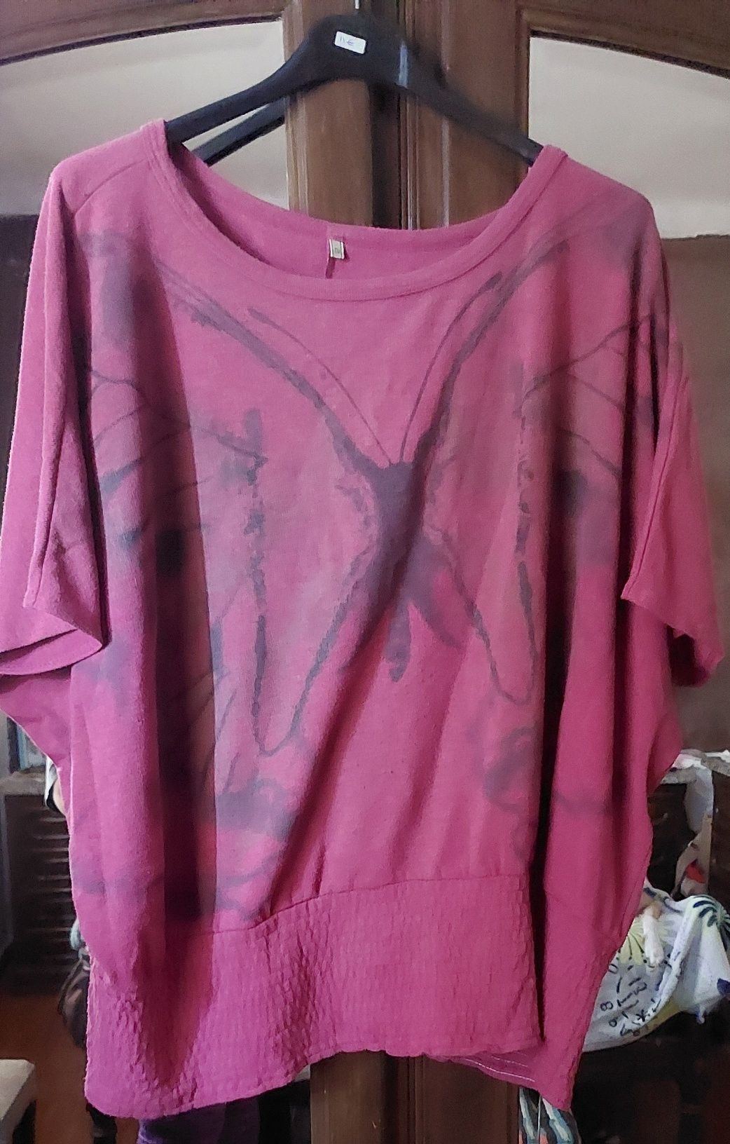 Blusa rosa tamanho xl