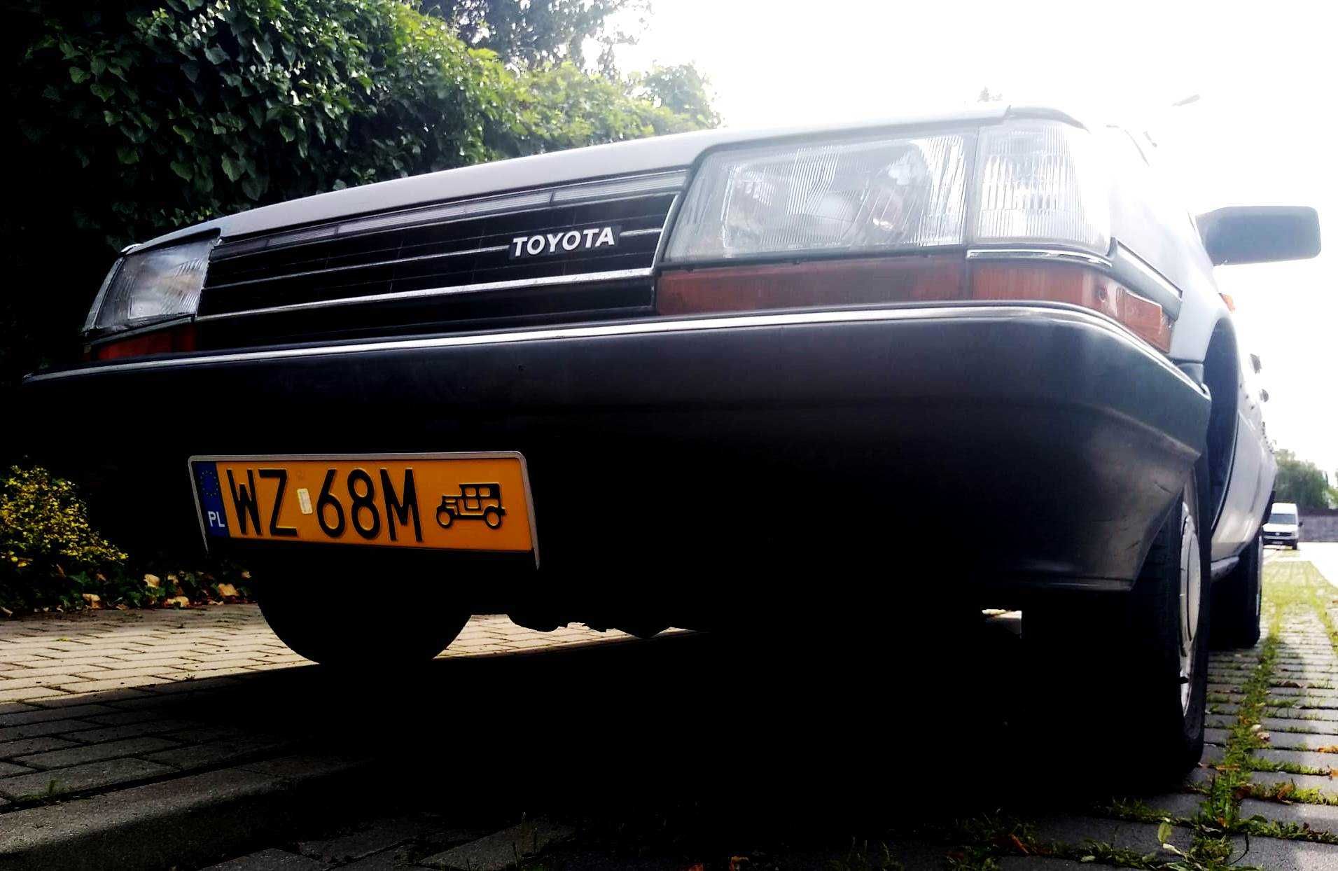 Toyota Carina II 2.0 Diesel - marzenie Polaków w PRL - żółte tablice