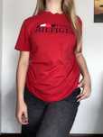 Czerwony t-shirt Tommy Hilfiger