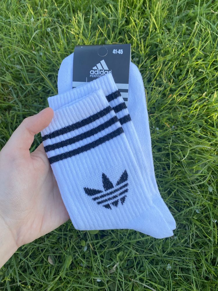 Носки Адідас Шкарпетки чоловічі Adidas високі Опт / Роздріб