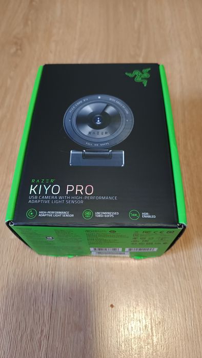 Webcam Razer Kiyo Pro Full HD 1080p — Usada 1x, impecável com caixa