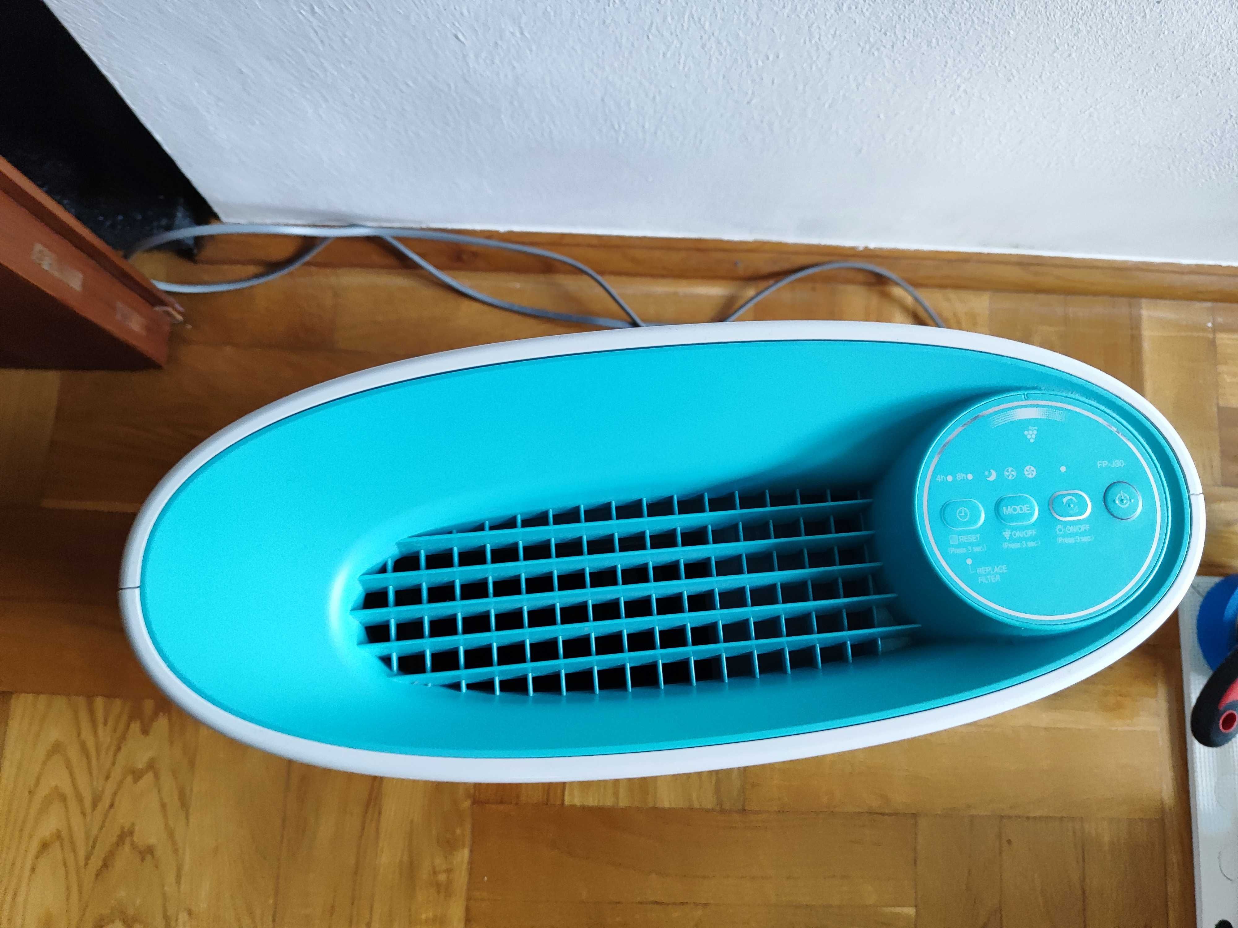 Oczyszczacz powietrza sharp air purifier fp-j30eu-a jak nowy