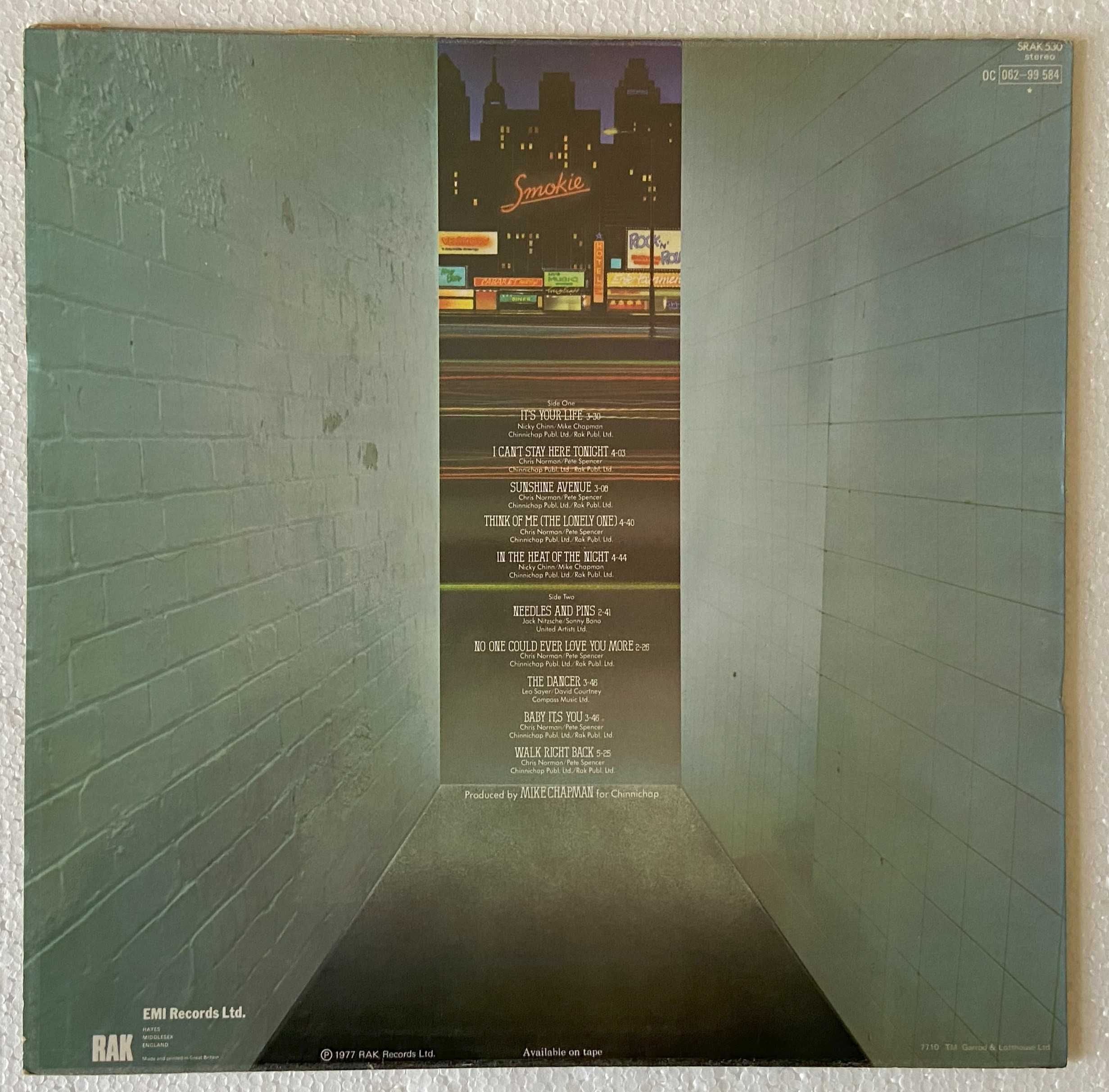 Smokie – Bright Lights And Back Alleys