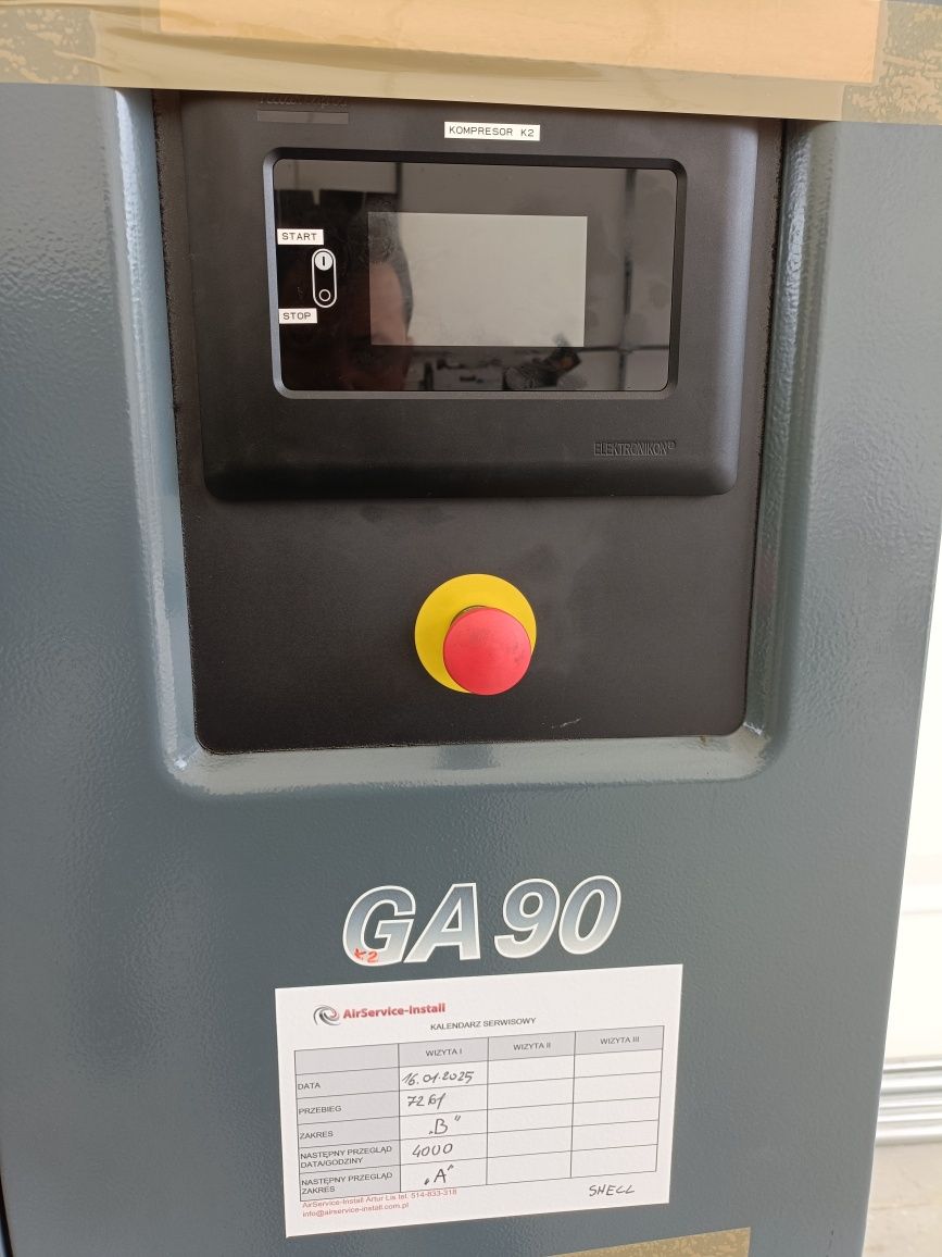 kompresor atlas copco GA90 2022r