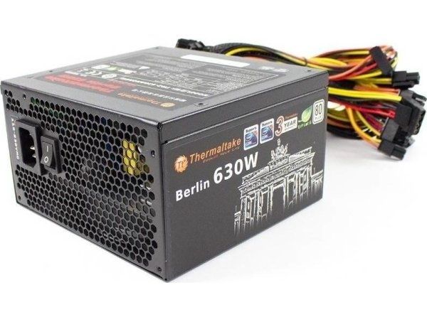 Блок живлення THERMALTAKE BERLIN на 630W 80 PLUS