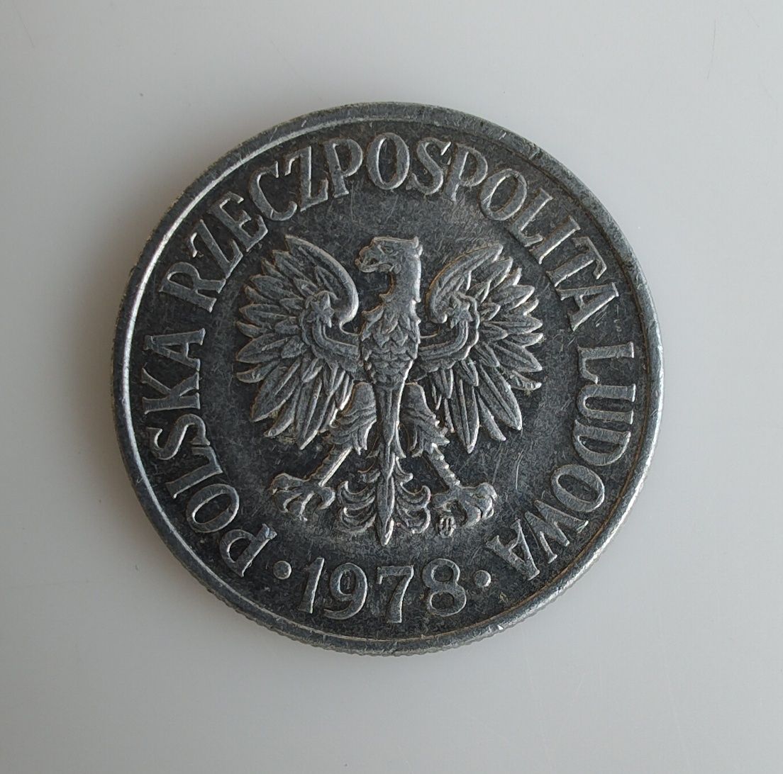 Moneta obiegowa 50 gr AL 1978