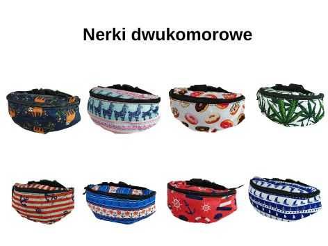 Wyprzedaż Nerki w różnych wzorach kaktusy flamingi ananasy jednorożce