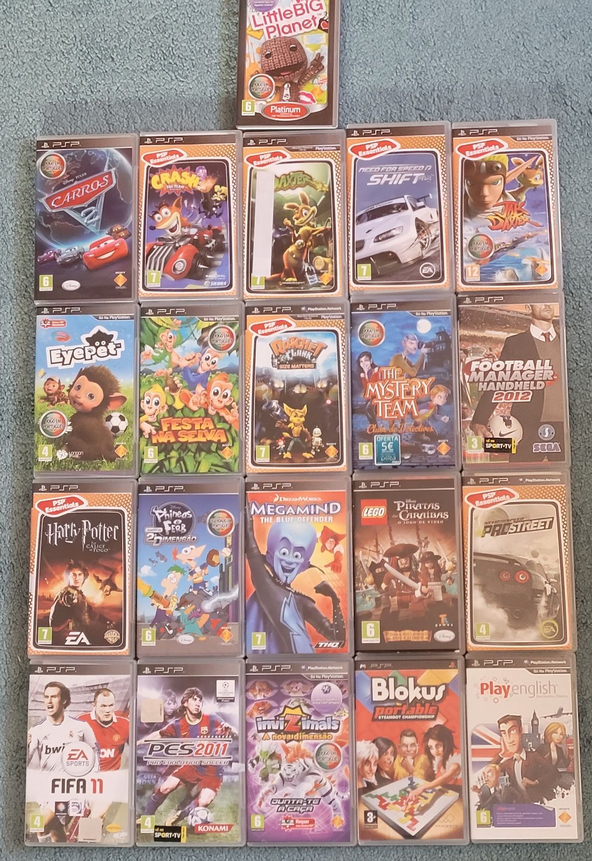 16 Jogos para PSP
