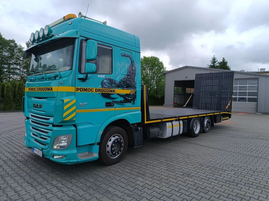 DAF XF 460  Laweta Najazd Pomoc drogowa Specjalny