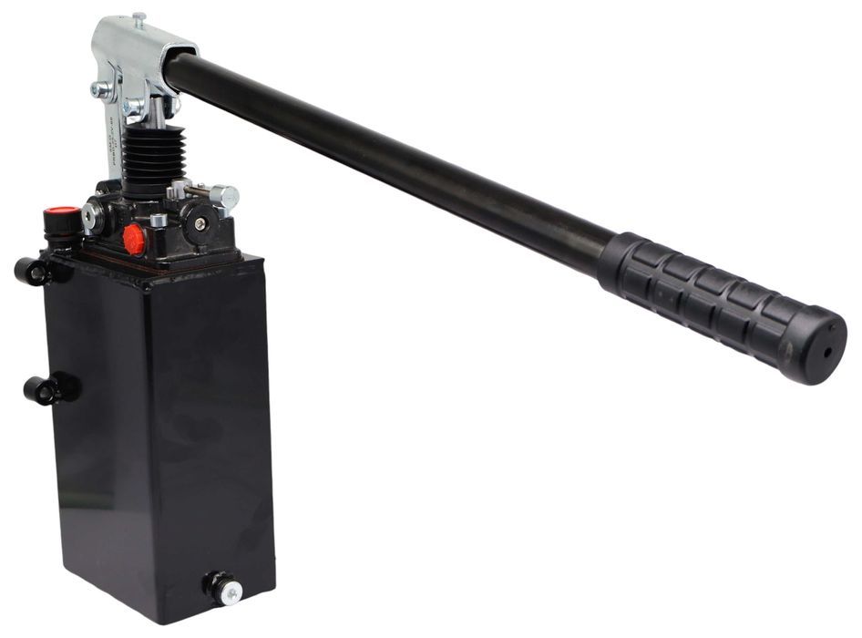 POMPA HYDRAULICZNA Ręczna Dwustronna 25cm3 PRBD + Zbiornik 3L [4371]