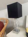Lampa z Czarnym kloszem