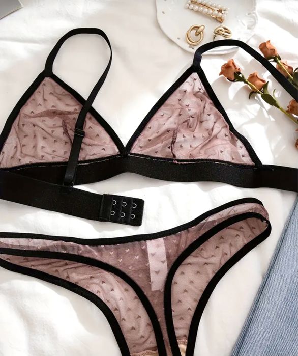 Бра/Трусики. Комплект. Сітка. SEXY. Якісний. XS/S розмір. Новий