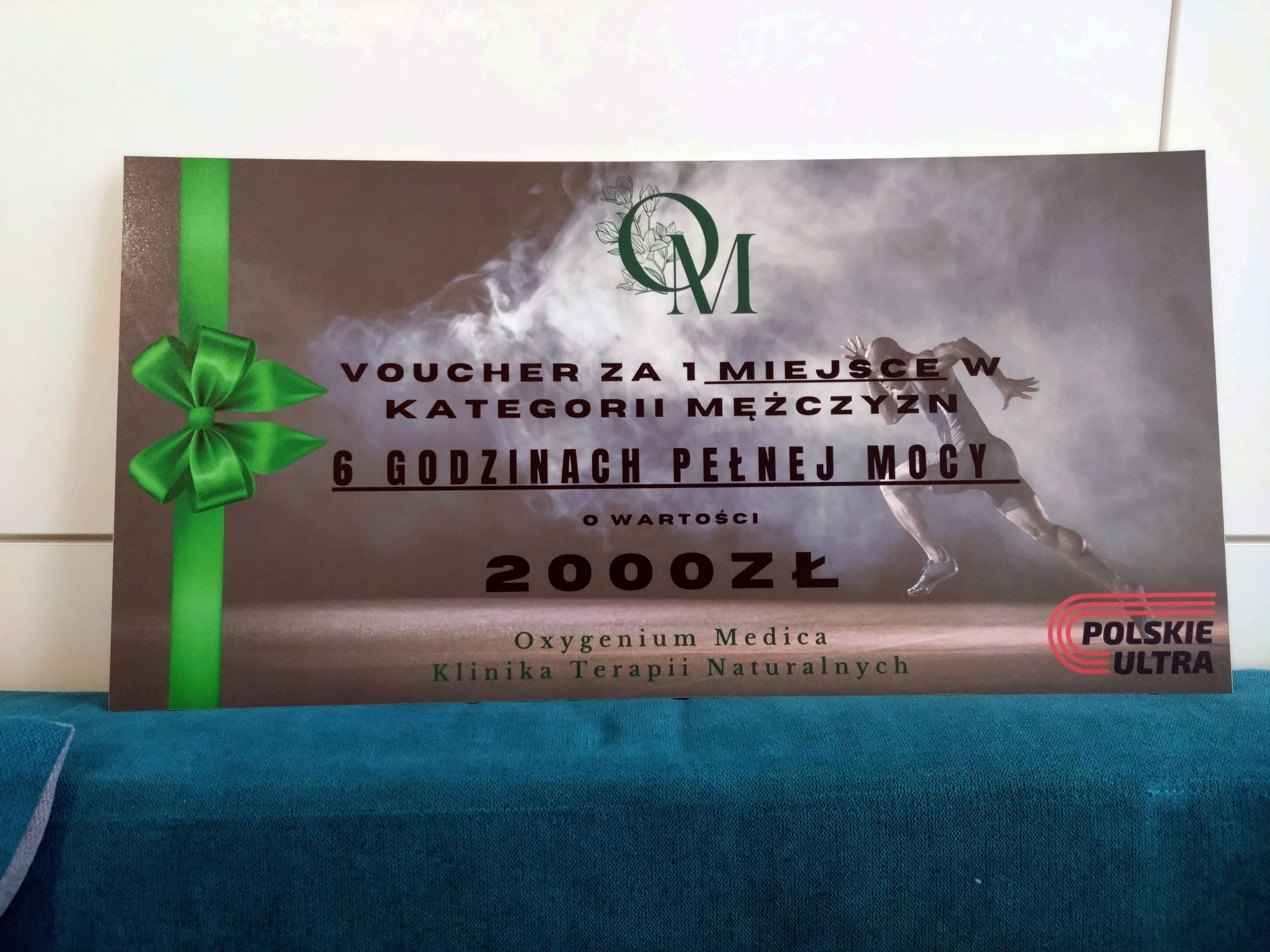 Voucher 2000zł na Tlenoterapię/Wodoroterapię w OM w Warszawie