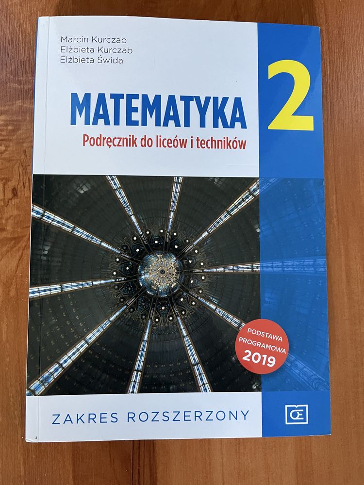 Matematyka 2 Liceum i technikum Zakres Rozszerzony 2019