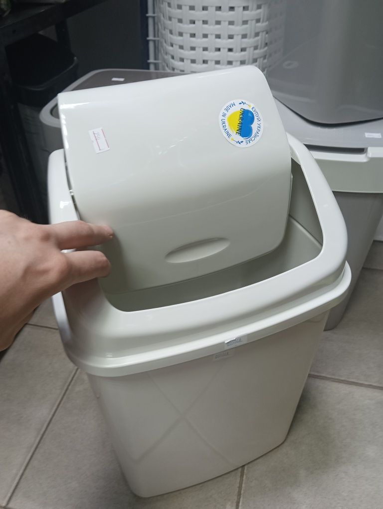Відро ведро для мусора сміття перекедне домік мусорне туалетне