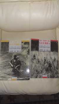 Os anos da Guerra dois volumes colonial ultramar João Melo