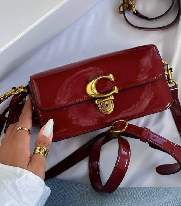 Натуральна шкіра, шикарна сумочка Coach