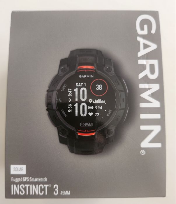 Garmin Solar Instinct 3 Smartwatch