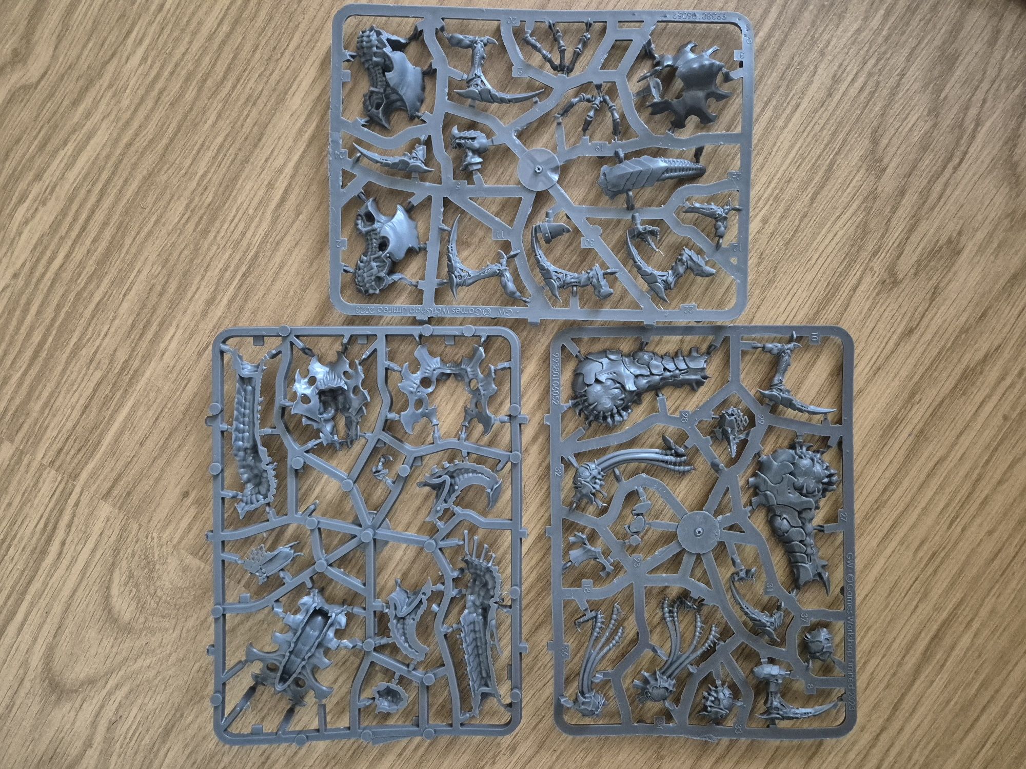 Tyranids Biovor wypraska proxy-recast!
