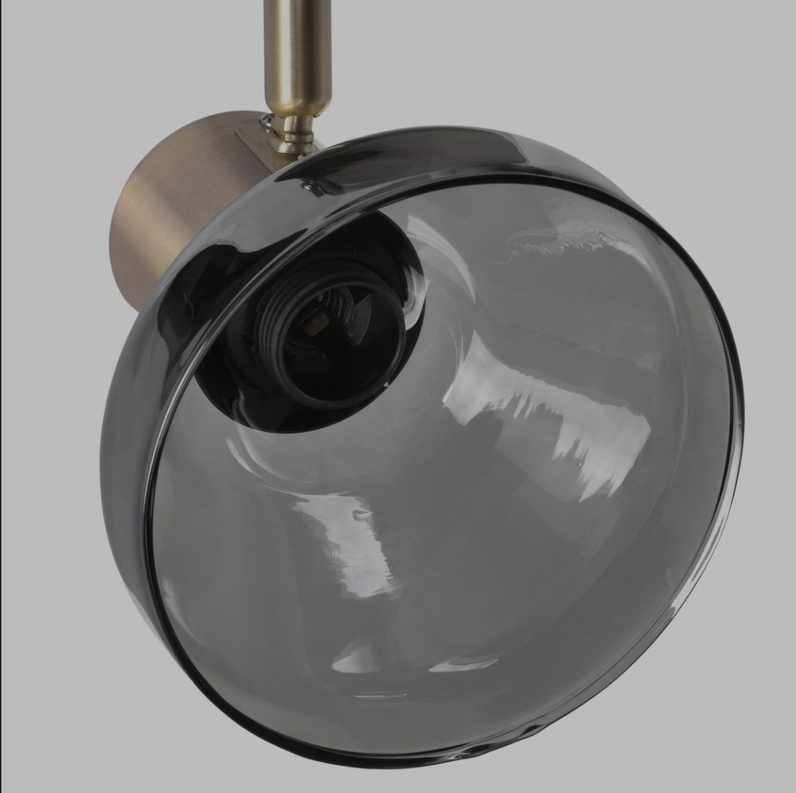 Listwa reflektorowa czarno-złota led 4 lampy, salon,E14, nowa