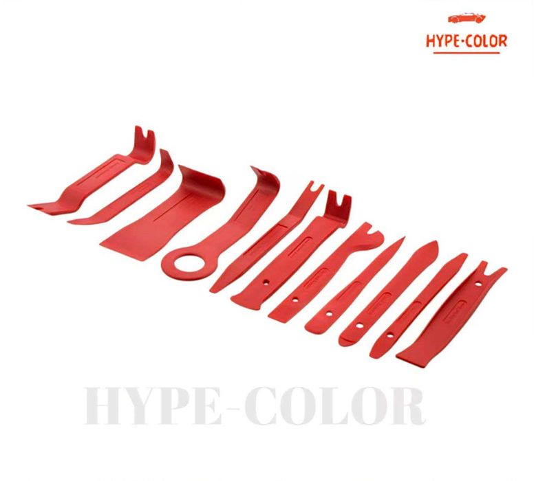 Набор съемников клипс и обшивки салона, 11 шт INTERTOOL AT-0152