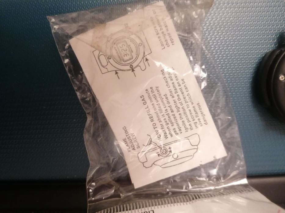 Zapalniczka -bryloczek zegarek