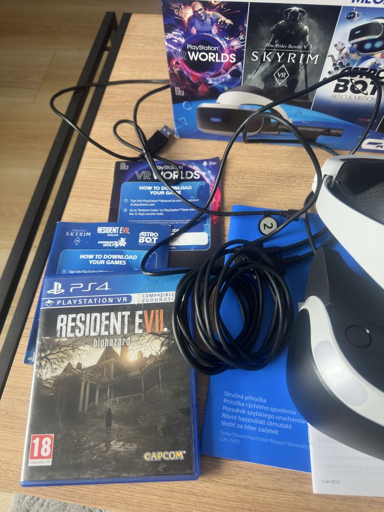 Zestaw Play Station VR mega pak