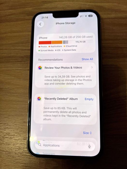 IPhone 13 Pro 256 (акумулятор під заміну)