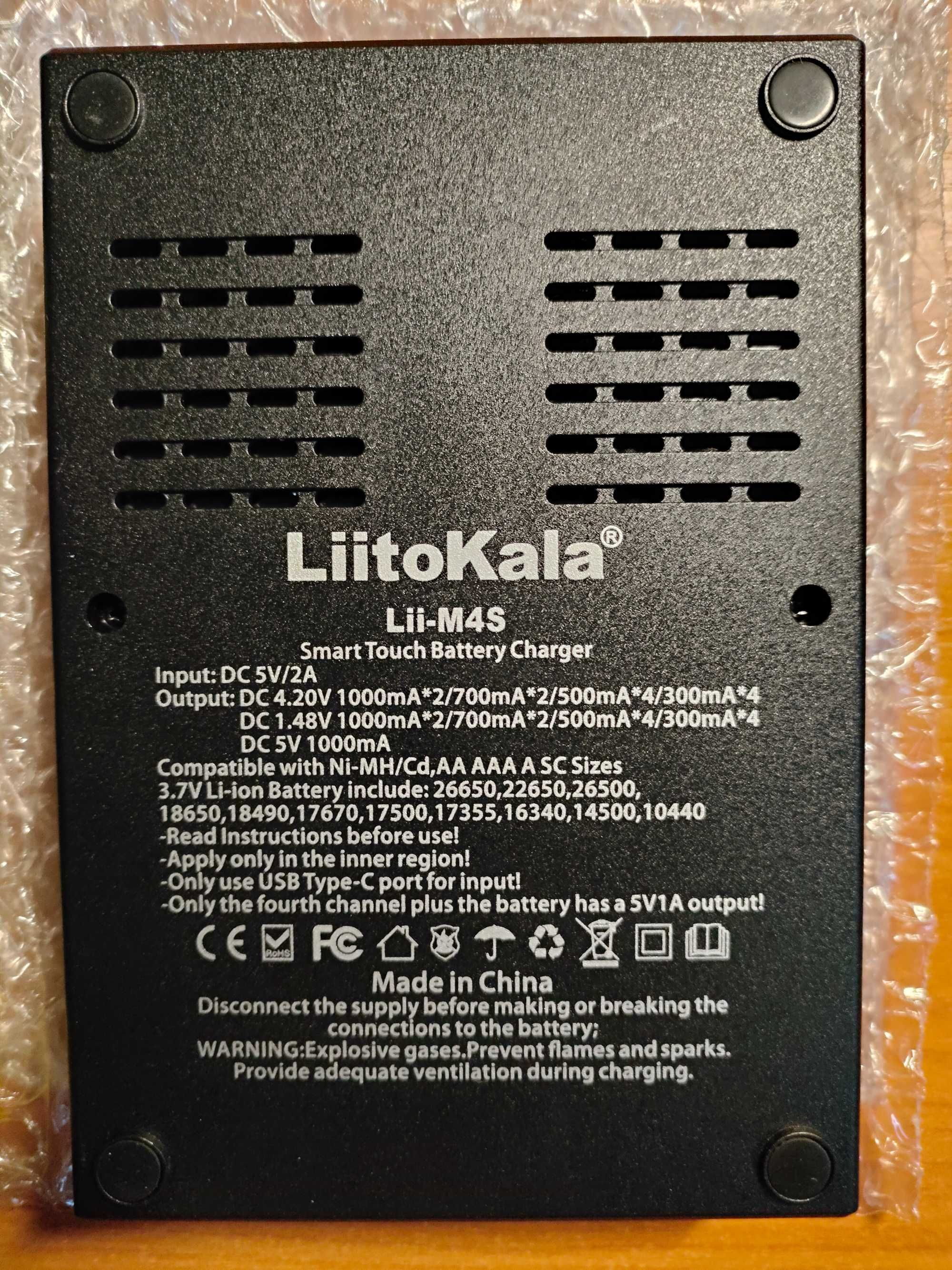 Зарядное устройство LiitoKala Lii-500 Lii-M4S Lii-402